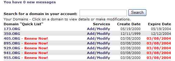 Select the domain to get EEP code for