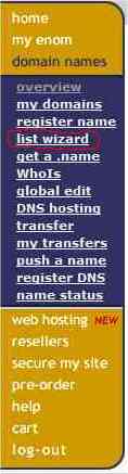 Click 'List Wizard'