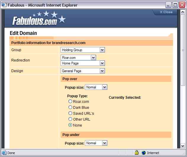 Setup main page PPC